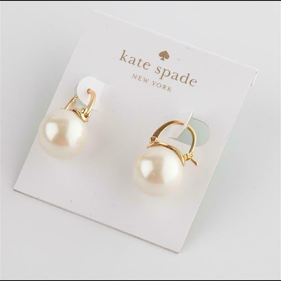 kate spade Jewelry - 💋 NEW KATE SPADE PEARL DROP EARRINGS